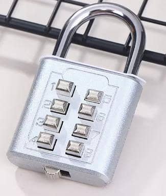 Waterproof Combination Padlock with 4-Digit Code 1