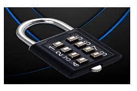 Waterproof Combination Padlock with 4-Digit Code 5