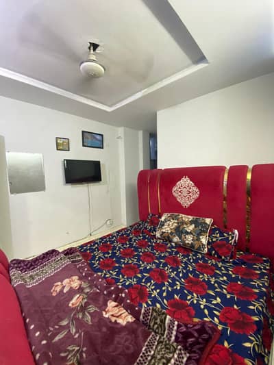 E-11/2 1bed full luxury furnished flat available for rent in e11 Islamabad