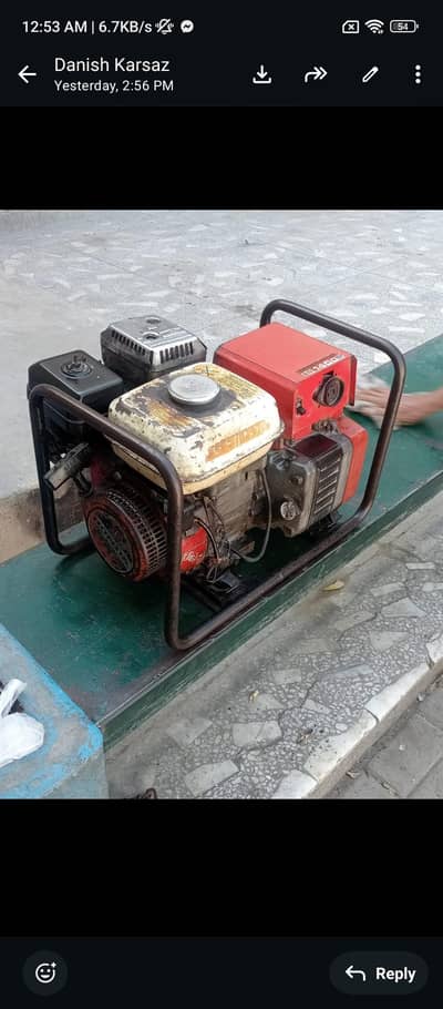 Honda generator 1.4 kvq