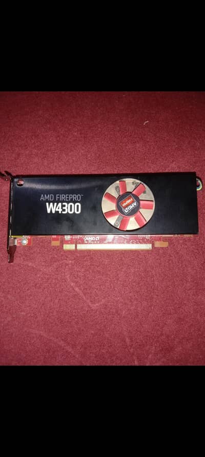 AMD FirePro W4300 4GB Professional GPU-Work station Graphic Card