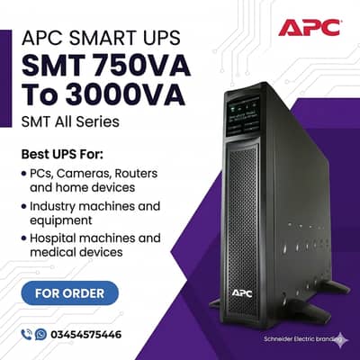 APC Smart UPS SMT Series  750VA to 3000VA | All Models Available