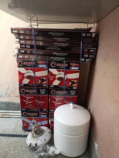 7 used ceiling fans - Pak fan
