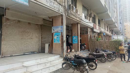 Ground Floor Commercial Shop For Rent Near Dolmen Mall Clifton 265 Sqft Prime Location | Clifton Block 4