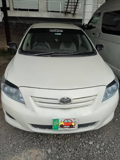 Toyota Corolla XLI 2009 model, Non accidental
