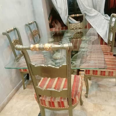 dinning table 6chair