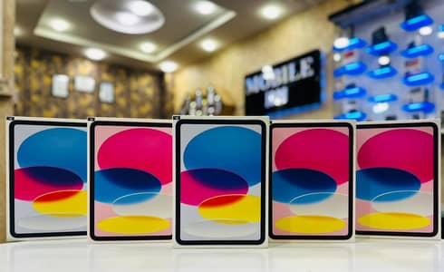 Box Pack Apple Ipad 11 A16 WIFI 128GB Blue And PINK NON Active 1 Year