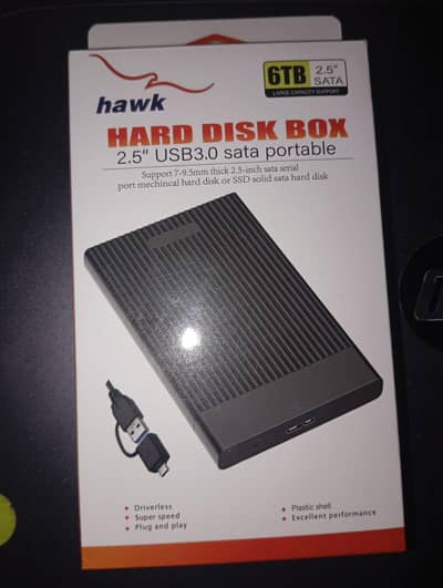Harddisk Box and 4 gb Ram