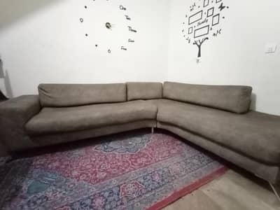 l shape sofa in good condition and comfortable