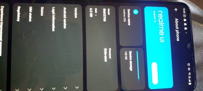 used realme C53 with complete box