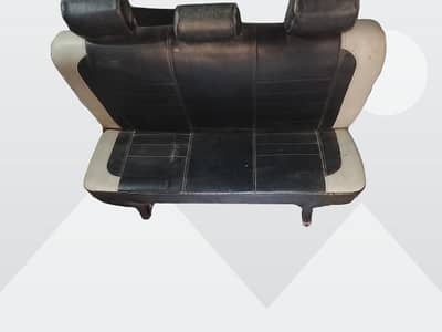 this is hijet back seat for 4 person with leather