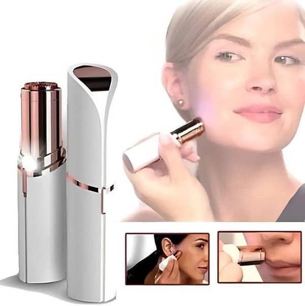 New Flawless Eyebrow Upper Lips Hair Remover Eyebrow Trimmer - Rechargeable