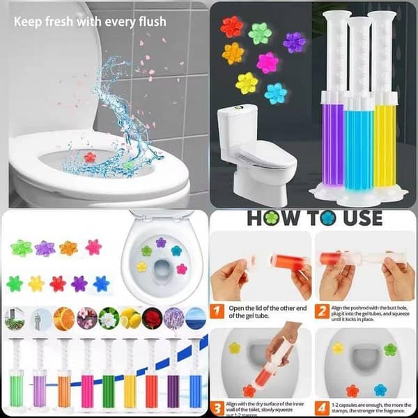 Toilet Gel injection (Premium Quality) Box Packing Big Size