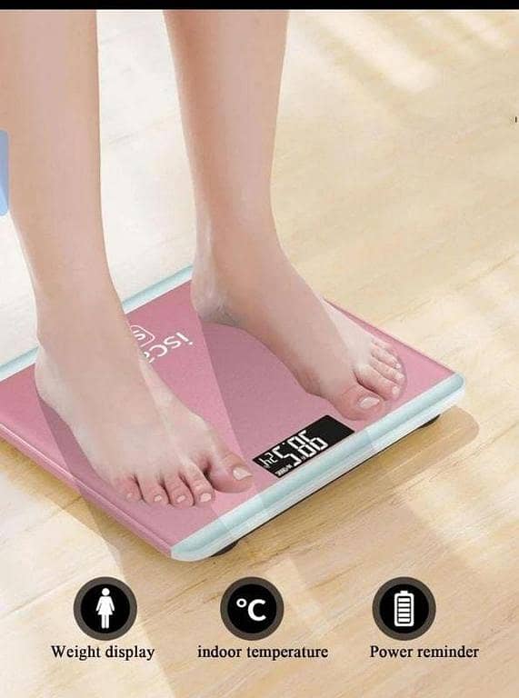 Scale Body Fat Escamas Smart Electronic BMI Composition Analyzer Weight Scale - Random Colours
