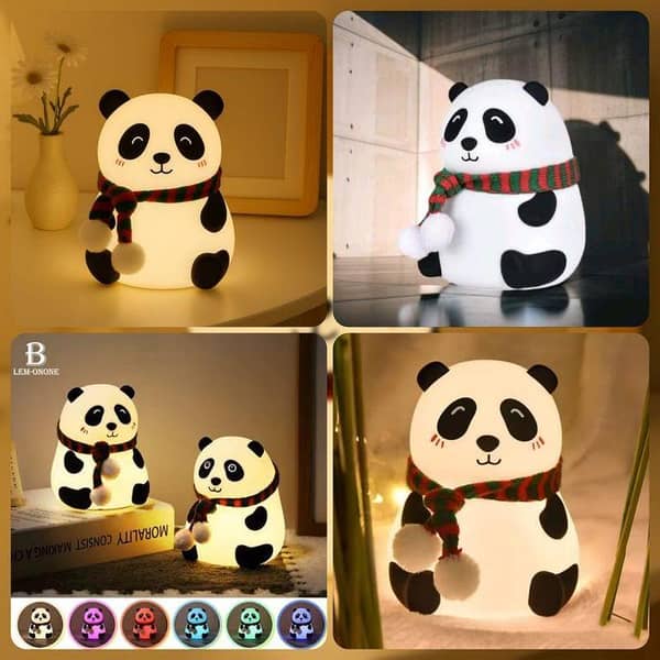 New Big Panda Lamp (Box Packing)