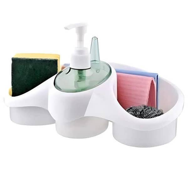 Imperial Soap Dispenser & Sponge Holder for Kitchen