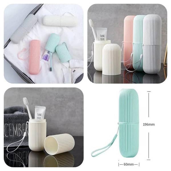 Travel  Brush Holder (Random Colours)