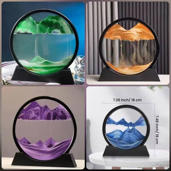 3D Moving Sandscapes Stand ( Box Packing)