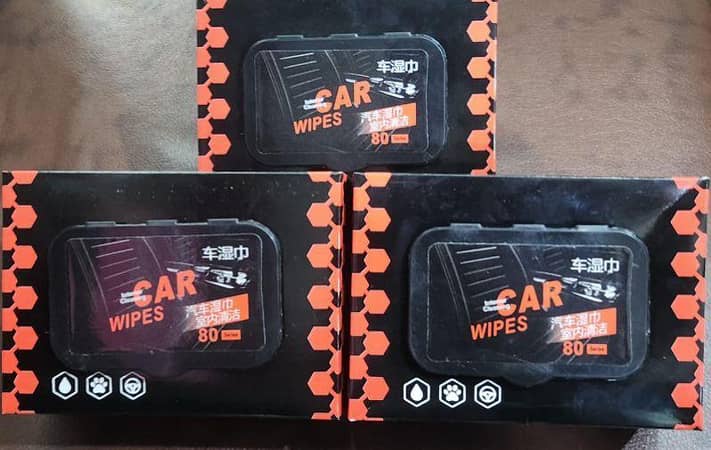 Car Cleaning Wipes (Box Packing)
