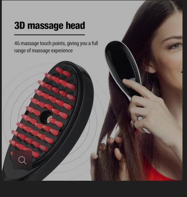 Price Drop- Electric Masge Comb Smoothing Scalp Masge For Ultimate Relaxation,Stimulates Hair Growth While Relieving Stress And Tension,Stress Relief & Relaxation