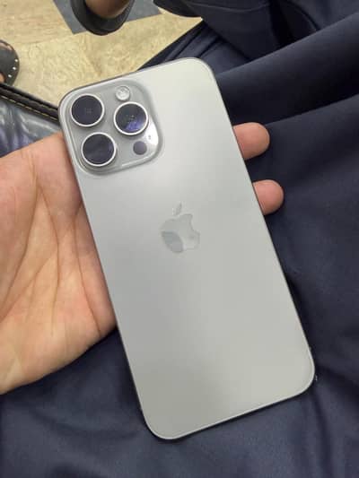 Iphone 15 pro max natural titanium 256 gb factory