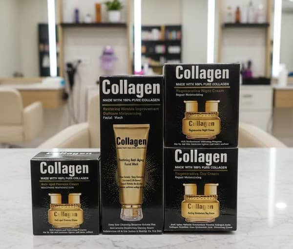 Collagen Anti Aging 4 Pcs Face Treatment Set 50g Each