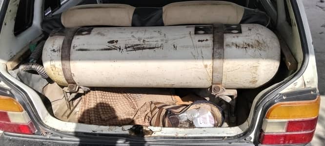 CNG Gas Cylinder with Laderanzo original kit