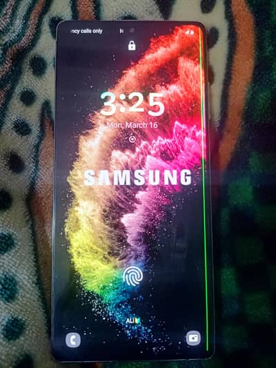 Note 20 ultra 8gb 128gb just line on screen left side 3months sim work