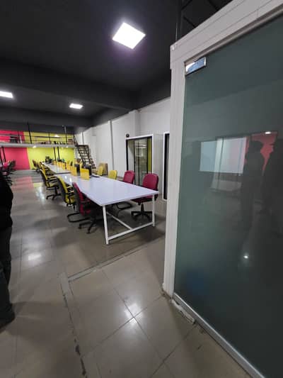 Office Of 4000 Square Feet Is Available In Contemporary Neighborhood Of I-9