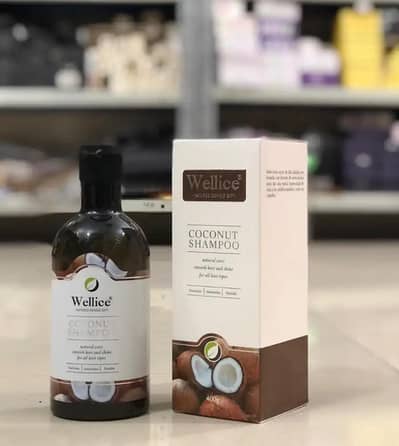 wellice coconut shampoo