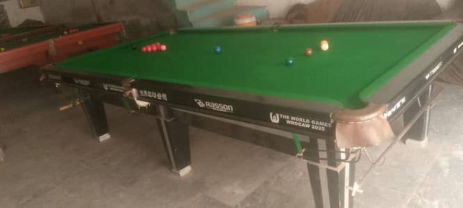 rasson snooker table standard size good condition