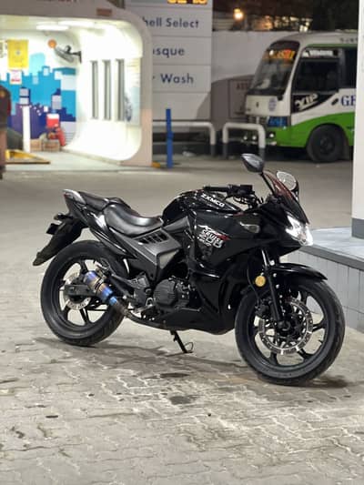 Zxmco kpr200 cc all doucmets clear biometric avalible brnad new bike