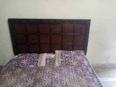 Wooden Bed For sale With Good Condition