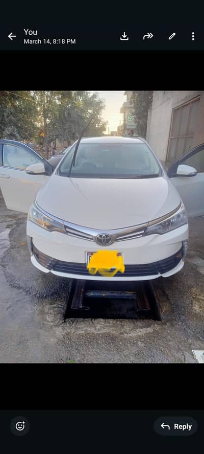 Toyota Corolla gli 2018 model