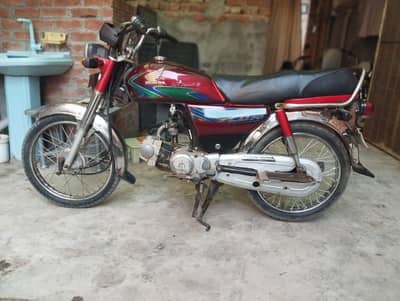 Honda cd 70 modal 2028
