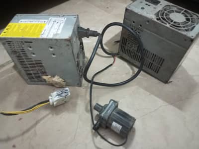 power suppliesand one DC water pump is for sale