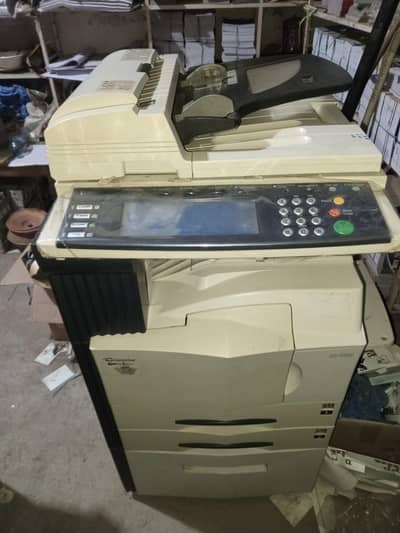 one try working / scanner ok / short line in print /adf and bypass ok