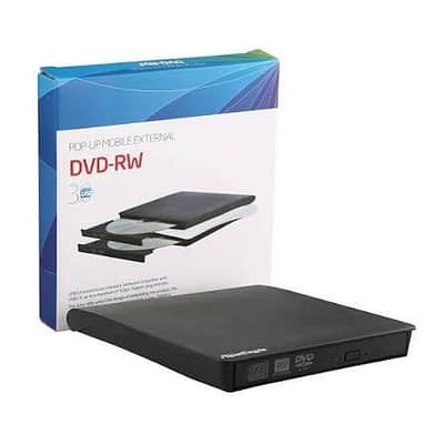 Popup DvD reader writer