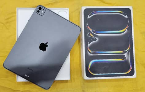 ipad pro M4 , 256gb , 100 battery health