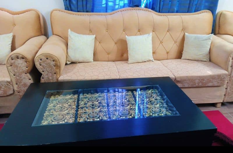 Sofa set with table 2