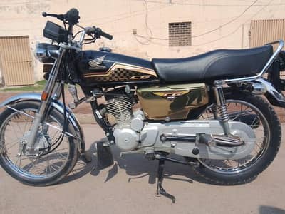 Honda 125 self 2024 October ka condition saaf ha