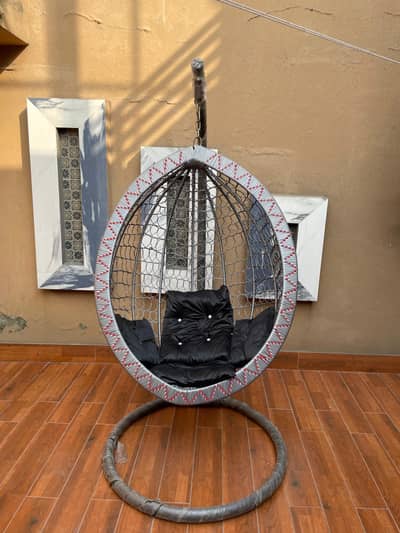hanging swing chair jhula iron rattan high quality swing jhola