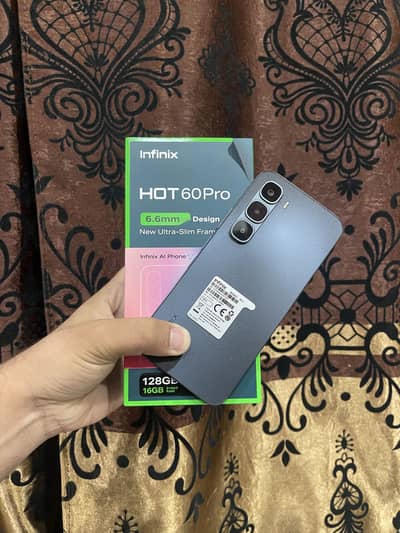 Infinix hot 60 pro 8/128 Complete box