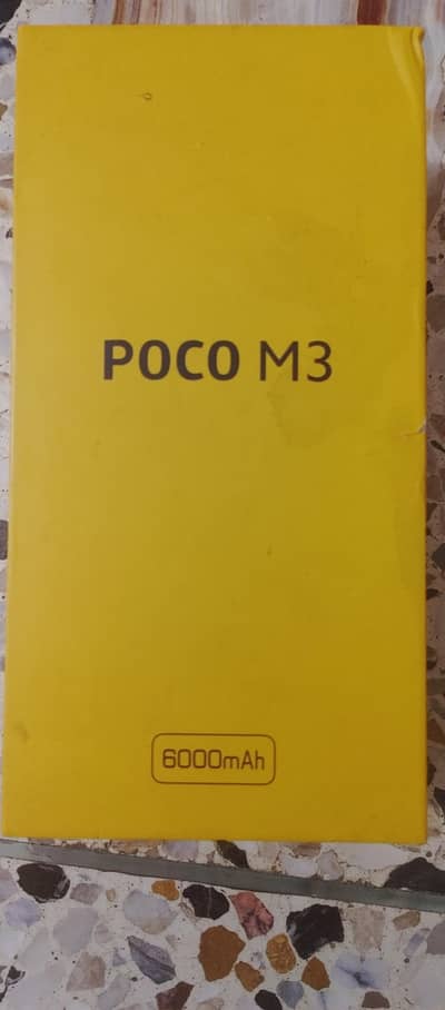 Poco m3 with box 4/64