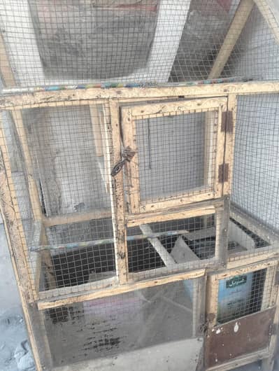 wood house cage  for sale