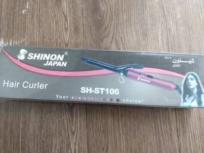 Shinon Japan Hair Curler (Model SH-ST106) - Brand New Condition