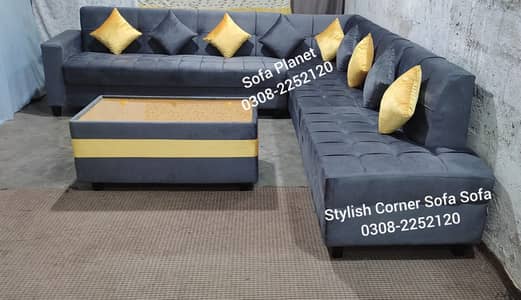 L Shape Sofa Set 5 Seater | Corner Sofa | Sofa set 5 Ramzan offer