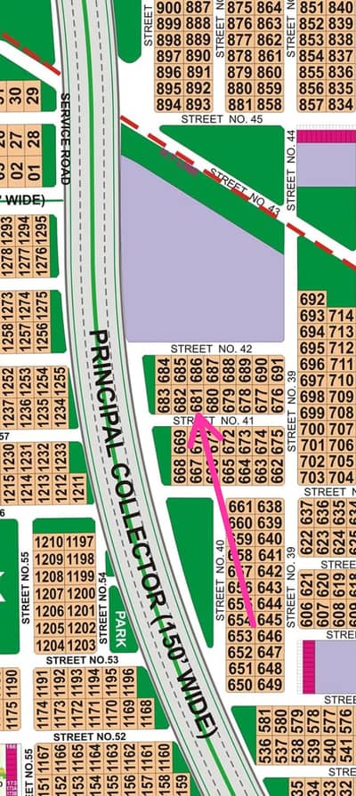 1 Kanal Sector P Prime Location Near 150 ft main road Plot Available