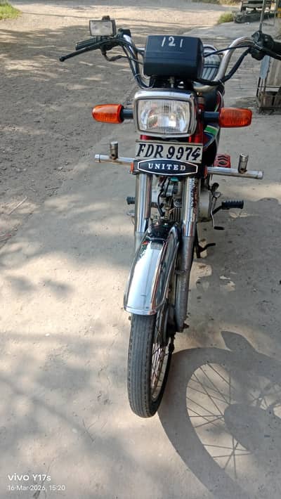 united bike Red Colour