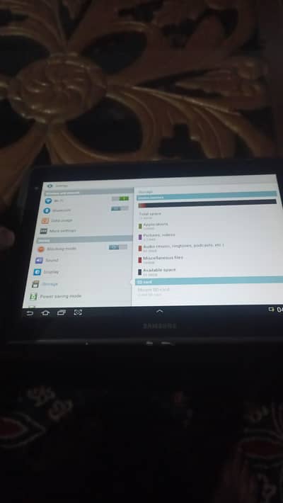 Samsung tablet note 10.1